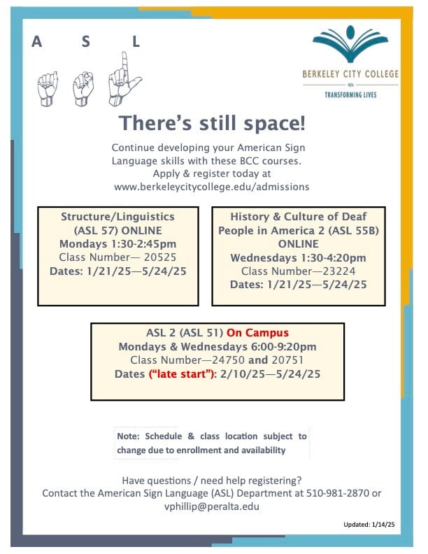 BCC ASL flyer S25_stillRoom_JanuaryUpdate011425