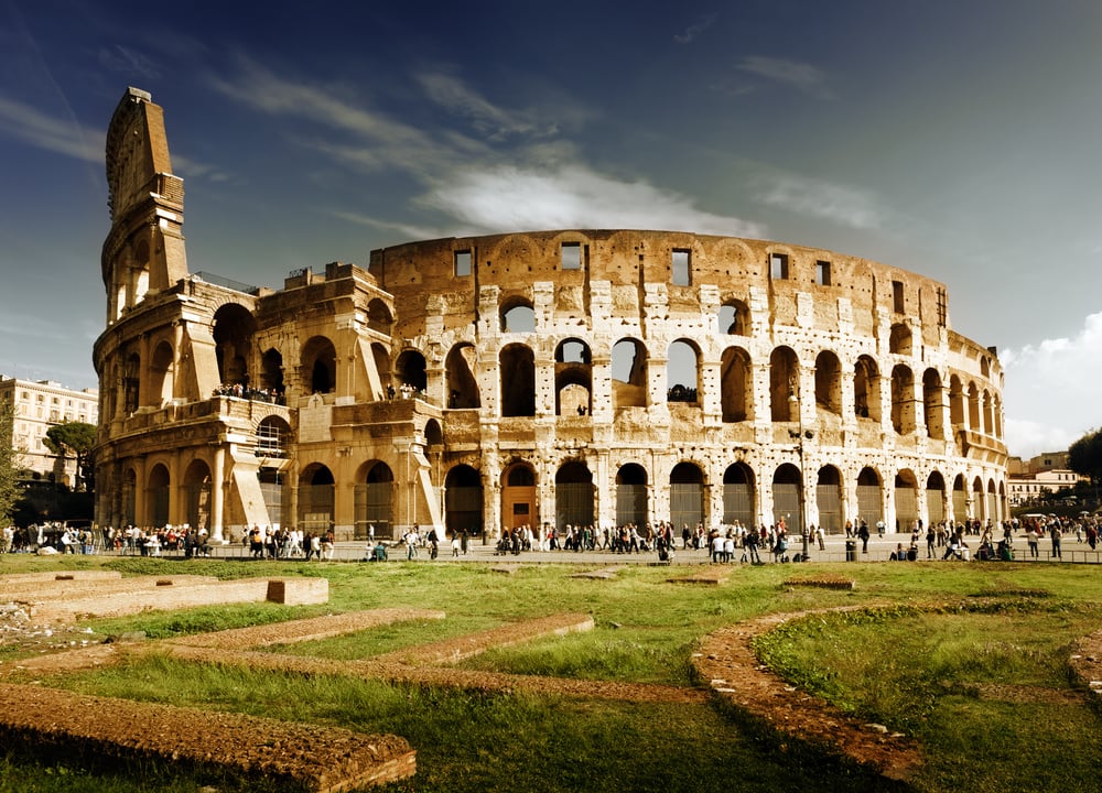 Colosseum in Rome, Italy