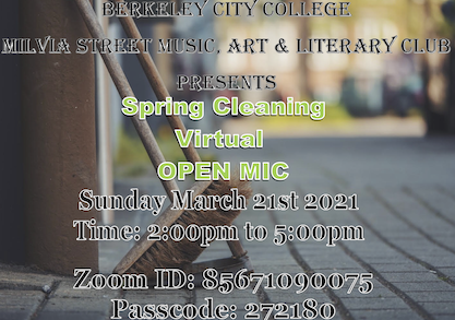 Spring Cleaning Open Mic