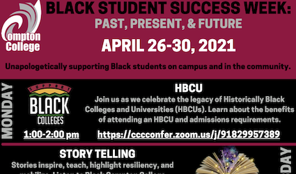BLACK STUDENT SUCCESS WEEK - Equity and Black Representation in Higher Education Leadership