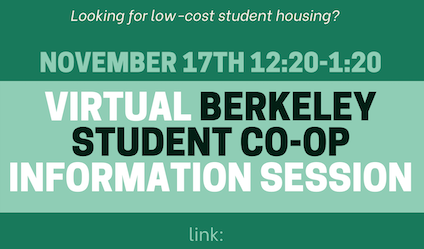 Berkeley Student Co-op Information Session