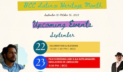 Celebrating BCC’s Latinx Heritage Month - Writing Workshop with poet and author Dr. Naomi Quiñonez